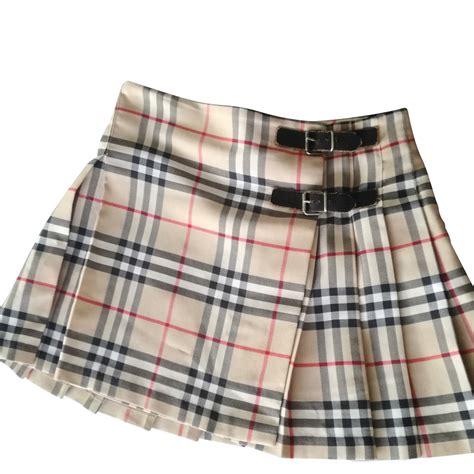 burberry skirt second hand|burberry girls skirt.